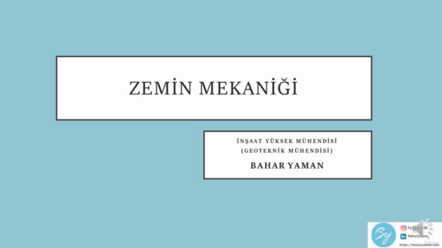 Zemin Mekaniği Konu Anlatımı ve Soru Çözümü - Screenshot_01