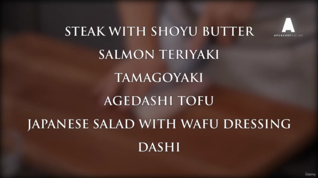 Learn Japanese Cuisine by APCA chef online - Screenshot_04