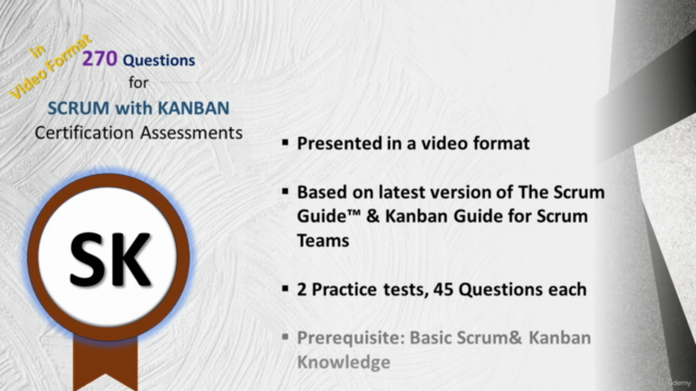 Professional Scrum with Kanban ( PSK ™) Prep Videos, 270 Qs - Screenshot_04