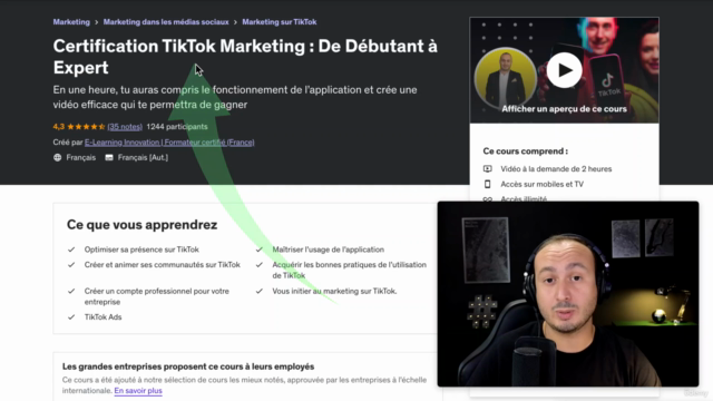 Certification TikTok Marketing : De Débutant à Expert - Screenshot_01