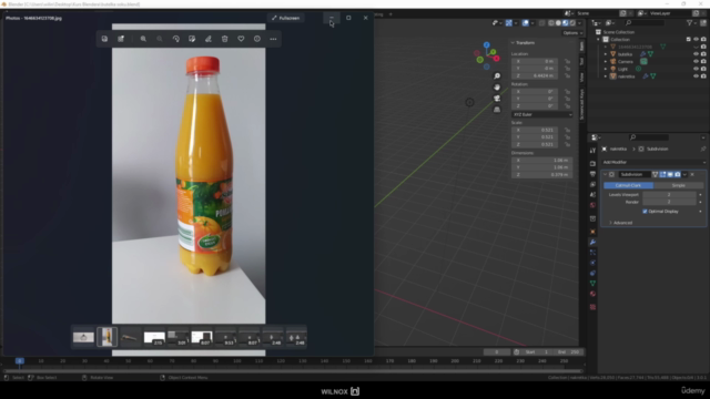 Kurs Blender - modelowanie 3D, poziom 1 - Screenshot_02
