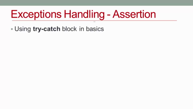 Java Exceptions Handling, Assertion, Java Logging API - Screenshot_02
