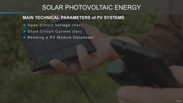 Solar Photovoltaic Energy. The course to become an expert. - Screenshot_03