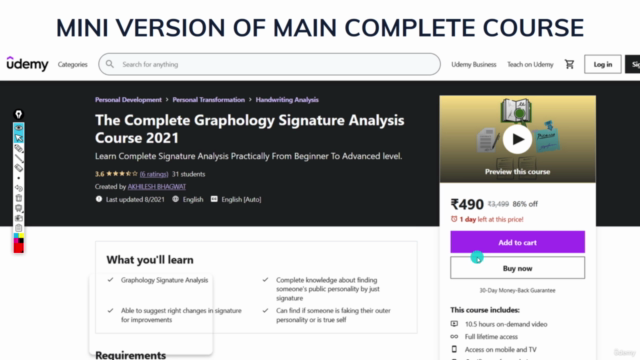 Graphology Free Online Course On Signature Analysis - Screenshot_02