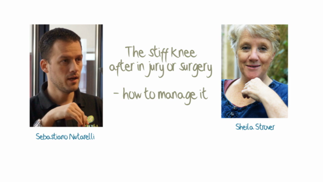 The stiff knee after injury or surgery - how to manage it - Screenshot_01