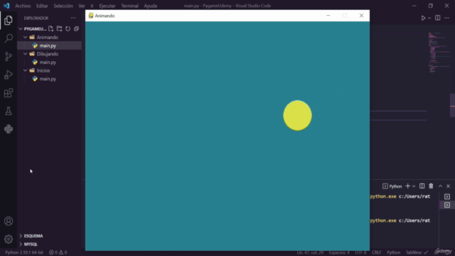 Curso de Programación Python y Juegos con Pygame - Screenshot_04