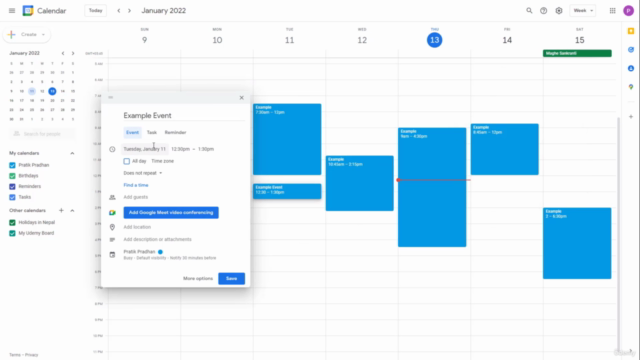 Learning Google Calendar from Scratch - Screenshot_02