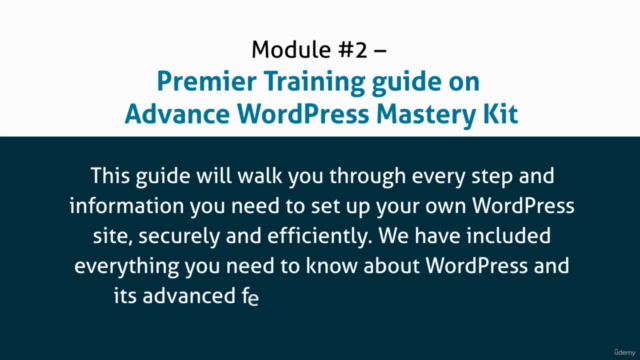 Advanced WordPress Mastery KIT – Screenshot 4
