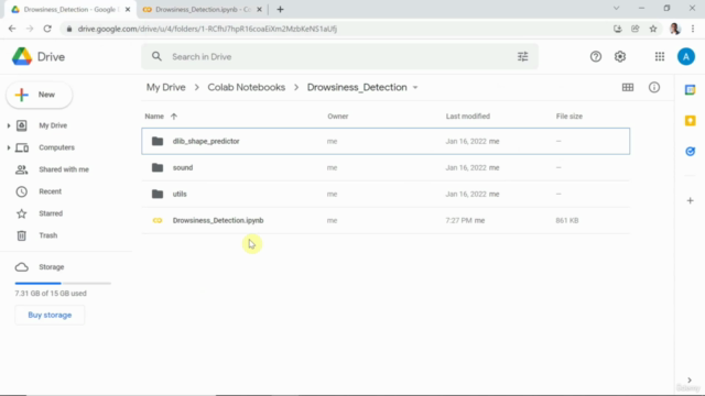 Artificial Intelligence : Drowsiness Detection using DLib - Screenshot_04