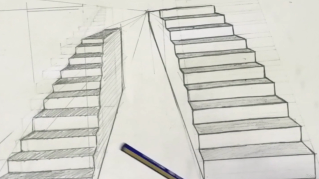 Tek Nokta Perspektif Çizimi | One Point Perspective Drawing - Screenshot_04