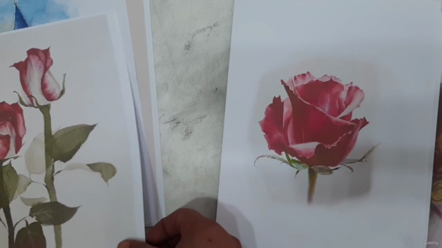 (Water Color Course )Gerçekçi Hiperrealist Sulu Boya Kursu - Screenshot_01