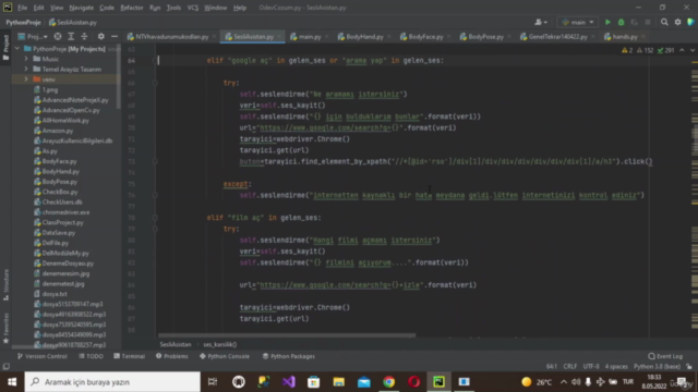 Sesli Asistan Yapımı (Python ile Yeni Nesil Sesli Asistan ) - Screenshot_01