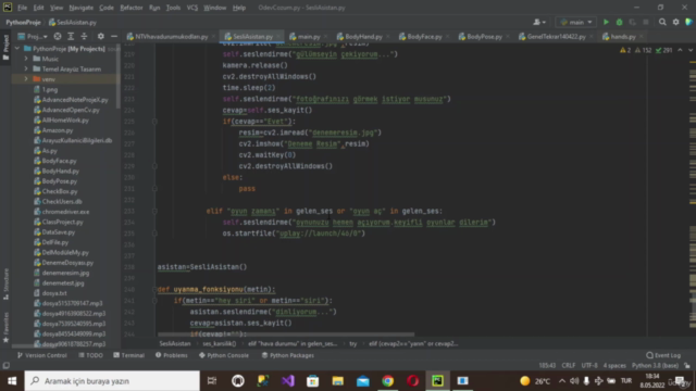 Sesli Asistan Yapımı (Python ile Yeni Nesil Sesli Asistan ) - Screenshot_04