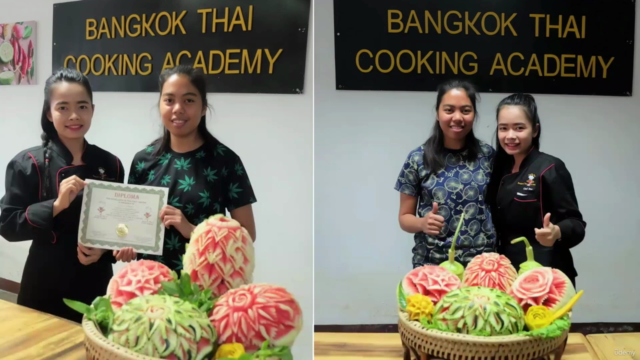 Thai Cooking Fruit Carving Course - Screenshot_03