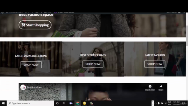 Ecommerce Website Design with Divi  Step by Step - Screenshot_01