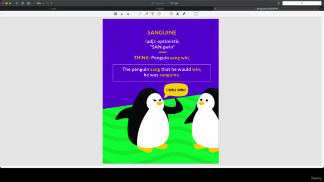 GRE Vocabulary Cartoons: Learn 1284 Words With Mnemonics! - Screenshot_01