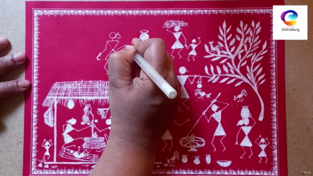 WARLI ART ADVANCE COURSE - Learn 6 different paintings - Screenshot_04