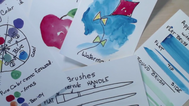 Watercolor Painting for Children with Cynthia Parsons - Screenshot_01