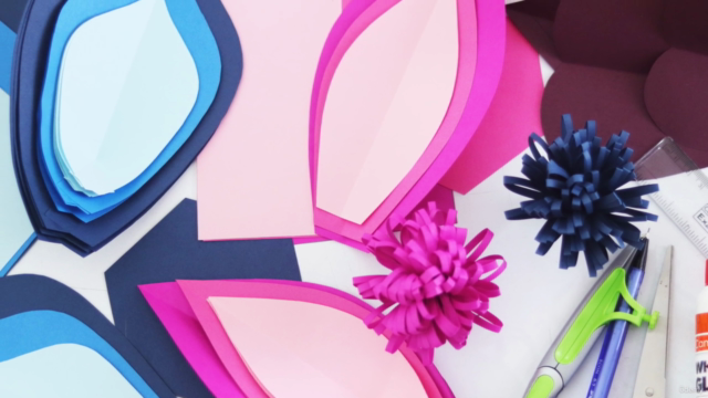 Learn How to Make Simple Giant Paper Flower Decoration - Screenshot_02