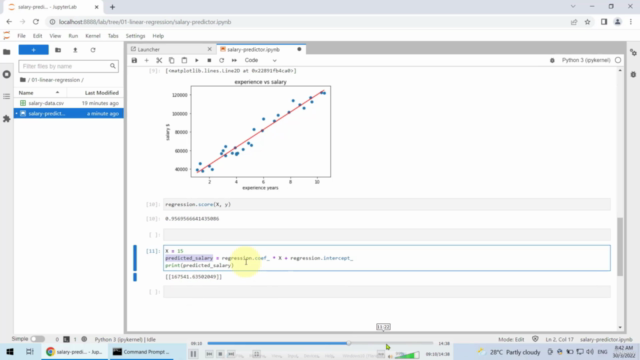 Introduction to Python Machine Learning using Jupyter Lab - Screenshot_04