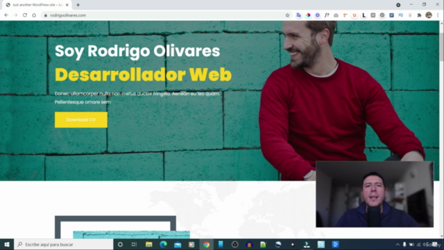 Cómo Crear una Página Web Personal o Portafolio – Screenshot 2
