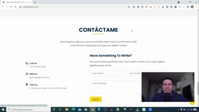 Cómo Crear una Página Web Personal o Portafolio – Screenshot 4