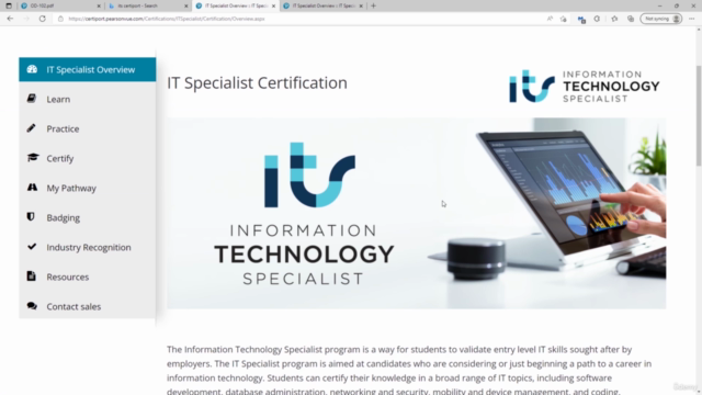 ITS-102: Information Technology Specialist Network Security - Screenshot_01