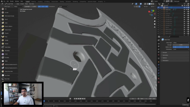 Making a Fantasy Axe in Blender - Screenshot_02