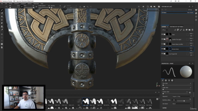 Making a Fantasy Axe in Blender - Screenshot_04