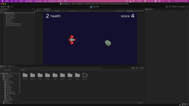 مدخل لتطوير الالعاب (بدون برمجة) للمبتدئين Unity Playground - Screenshot_04