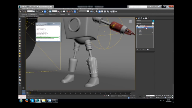 Creating and animating character with clothes 3ds Max and MD - Screenshot_04