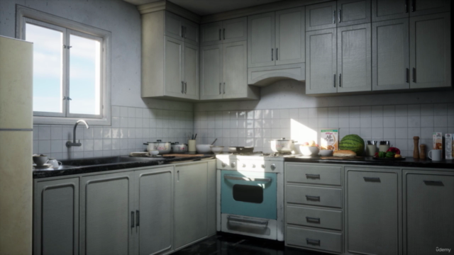 Creating a Kitchen Environment in Blender and Unreal Engine - Screenshot_02