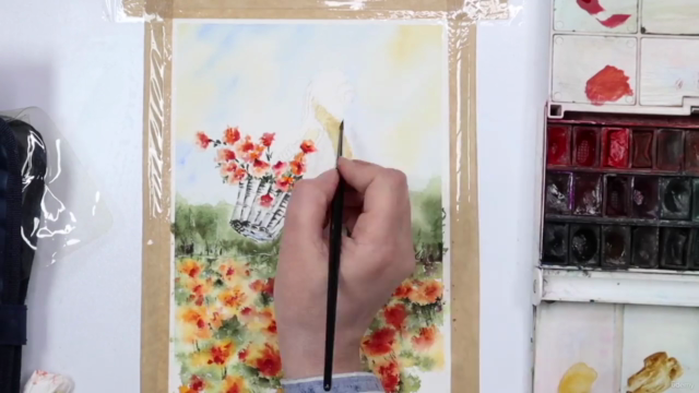 Ultimate Watercolor Techniques: Figure to Landscape Painting - Screenshot_04