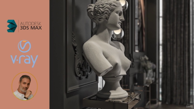 3Ds Max V-ray5 Gerçekçi Render Eğitimi (2022) - Screenshot_01