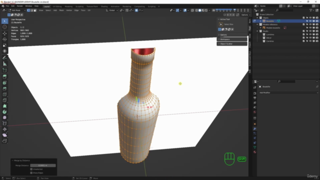 Modelisation et Composition Packshot 3D sous Blender - Screenshot_01