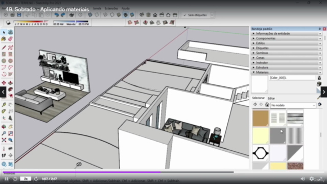 SketchUp PRO  - Modelando um Sobrado - Screenshot_02