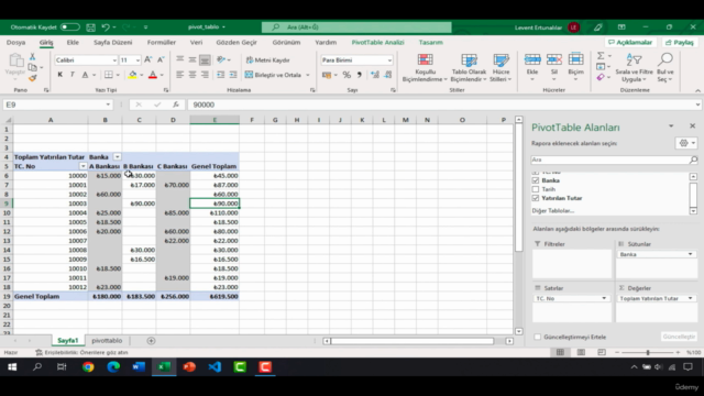 Sıfırdan ileri Seviye MS Excel Kursu | 2025 | Sertifikalı - Screenshot_03