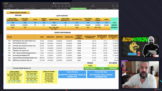 PİYASALARDA 9 AY ! Aktif Portföy Yönetimi ve Piyasa Okumak - Screenshot_03