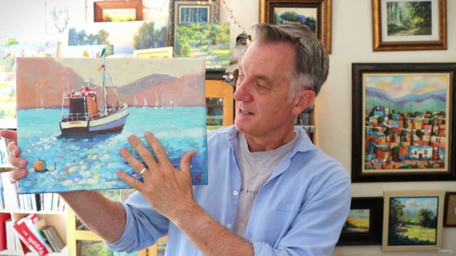 How to Paint a Fishing boat in Acrylics - Screenshot_02