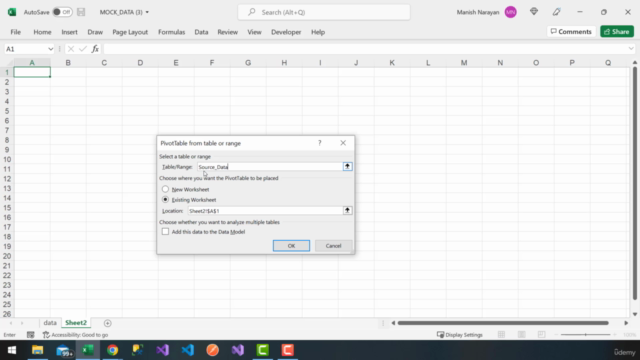 Microsoft Excel Engineering Interactive Dashboards - Screenshot_01