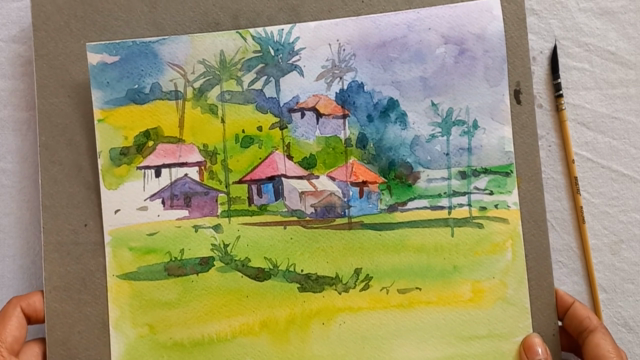 Learn Konkan Watercolor Painting - Screenshot_03