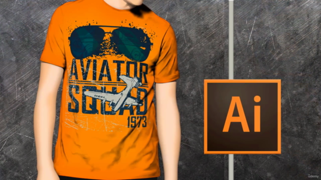 Ultimate T-shirt Design Mastery with Adobe Illustrator CC - Screenshot_01