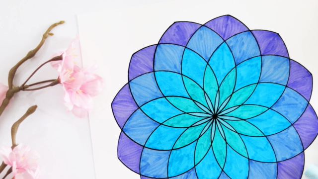 Mandala Art Therapy : Learn to draw Mandala from basics - Screenshot_04