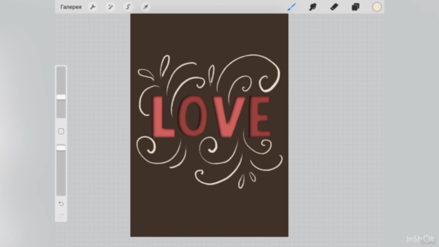 Романтичные открытки. Рисование на iPad Procreate - Screenshot_03