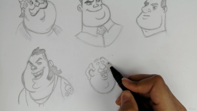 Ultimate Cartoon Drawing with Pencil: Caricature Skills - Screenshot_02