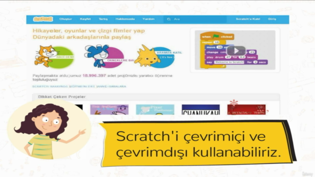 Çocuklar için Scratch: Kolay ve Eğlenceli Kodlama Öğrenimi - Screenshot_02