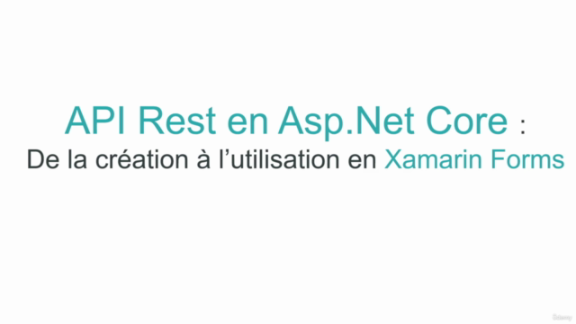 Tout sur les API .Net Core 5 avec frontal en Xamarin forms - Screenshot_01