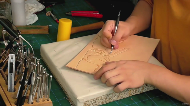 Leather carving course ~ Squirrel - Screenshot_02