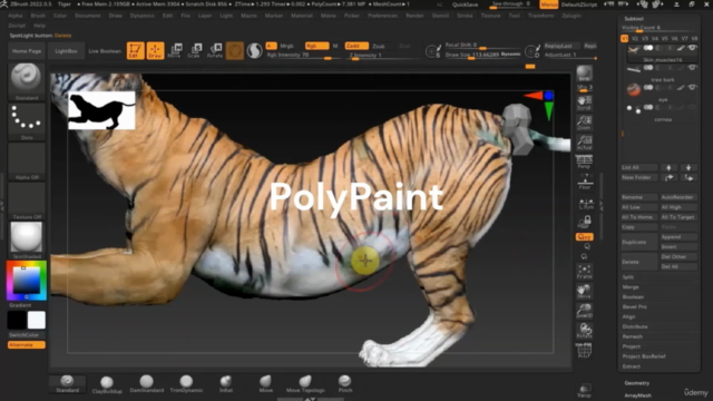 Realistic Animal Creation for Film in Maya & Zbrush - Screenshot_04