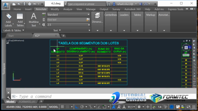 Autocad Civil 3d 2017 Loteamento - Screenshot_03